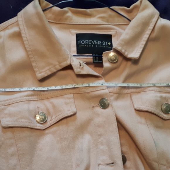 Forever 21 Pink Denim Jacket - Picture 2 of 7